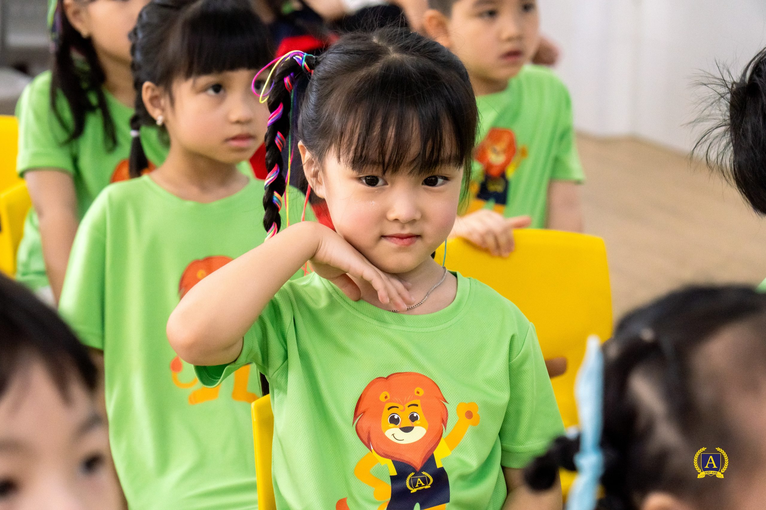 Trẻ mầm non cảm thấy an tâm và hòa nhập trong lớp học